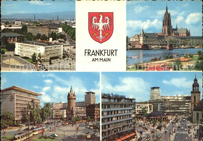 Frankfurt Main Messe Dom Eschenheimer Turm City