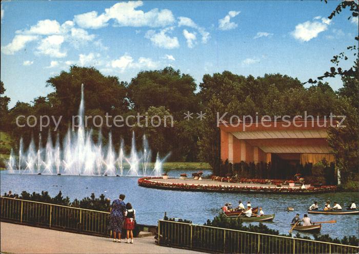 DORTMUND  CITY Wasserorgel im Westfalenpark