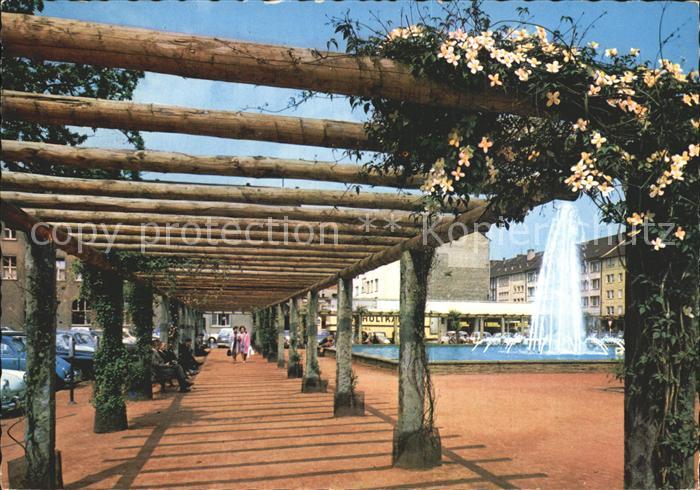 MoeNCHENGLADBACH NRW Bismarckplatz Fontaene