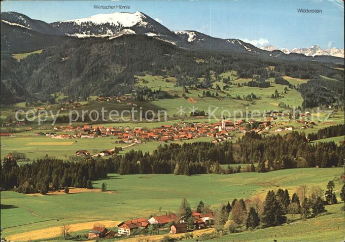 Wertach mit Wertacher Hoernle und Widderstein