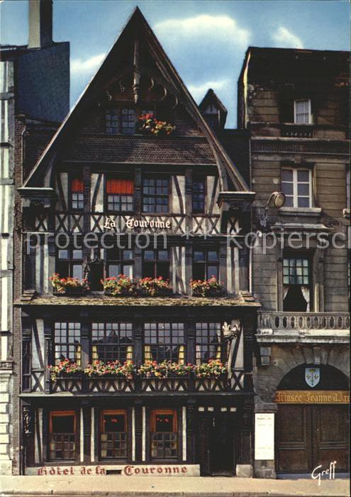 Rouen Hotel de la Couronne Musee Jeanne d Arc