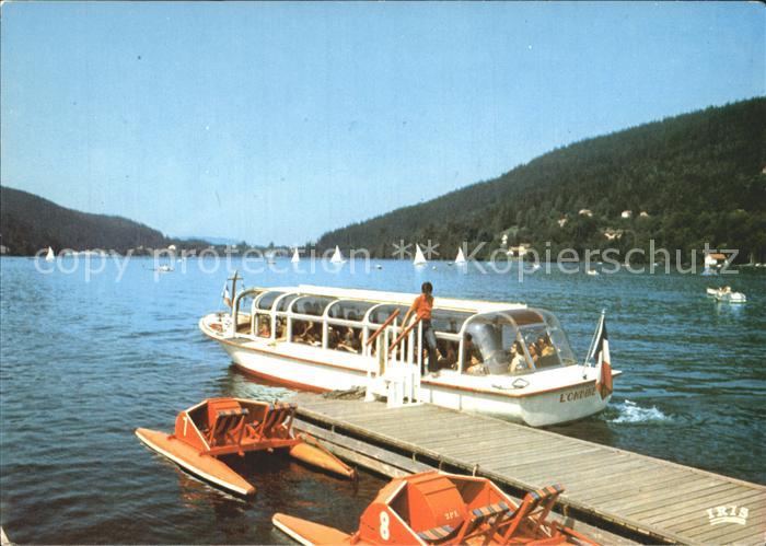 Gerardmer Vosges Le Lac Ausflugsschiff