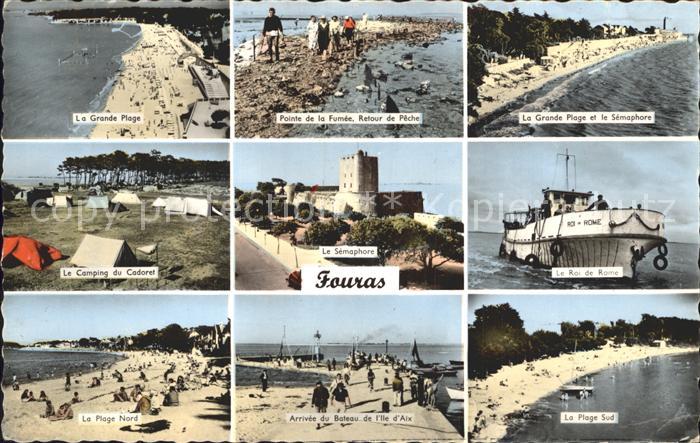 Fouras Charente-Maritime Grande Plage Pointe de la Fumee Le Sema