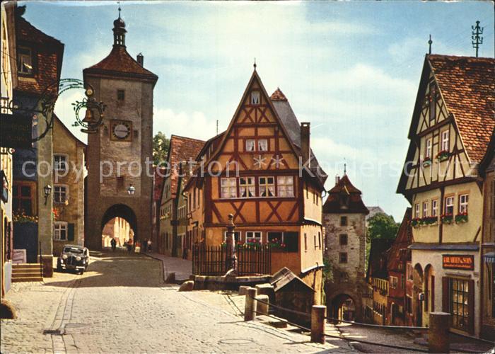 Rothenburg Tauber Ploenlein