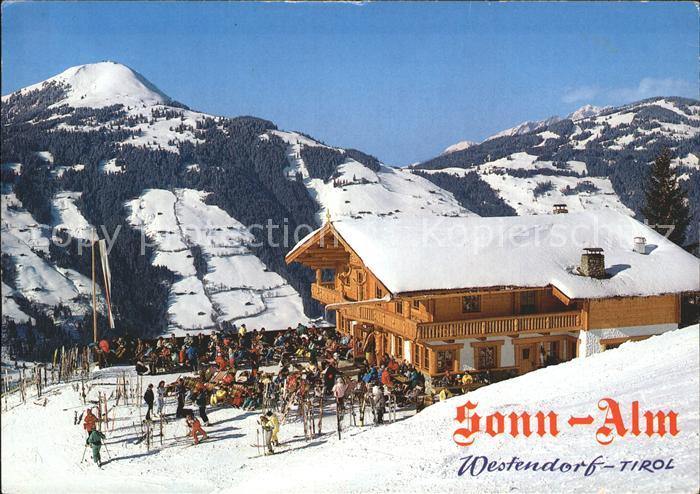 Westendorf Tirol Bergrestaurant Sonnalm