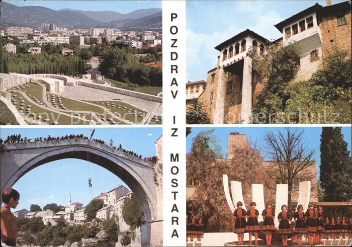 Mostar Moctap Teilansichten
