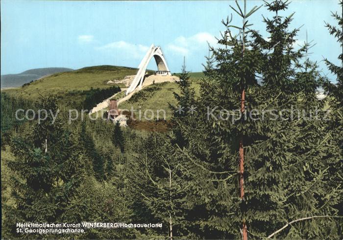 Winterberg Hochsauerland St Georg Sprungschanze