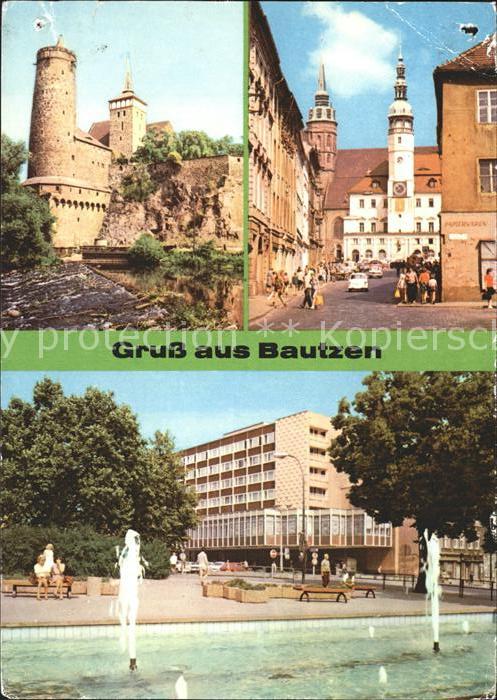 Bautzen Sachsen Alte Wasserkunst Innere Lauenstrasse HO Cafe Lubin
