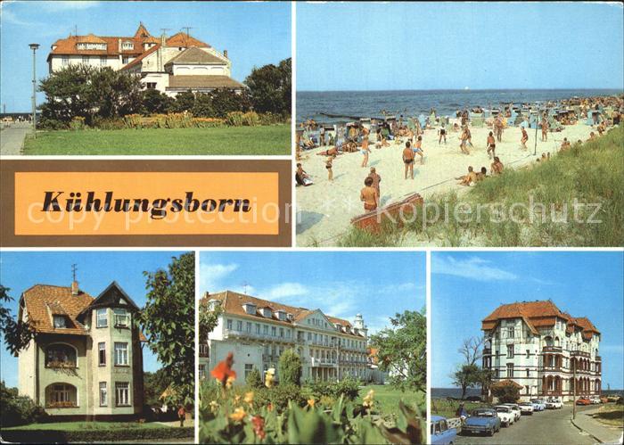 Kuehlungsborn Ostseebad FDGB Heim Weiger Strand Haus Georgine FDGB Heim Georgi D
