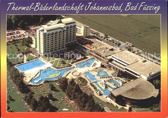 Bad Fuessing Thermal Mineral Heilquelle Fliegeraufnahme