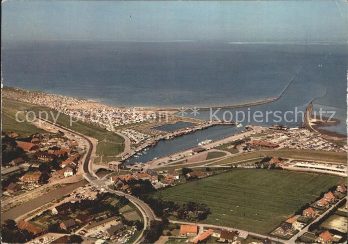 Bensersiel Fliegeraufnahme