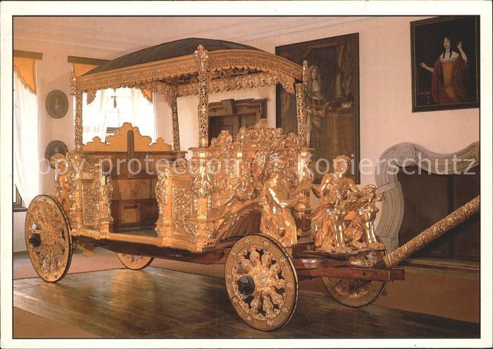 Cesky Krumlov Schloss Eggenbergsche goldene Kutsche