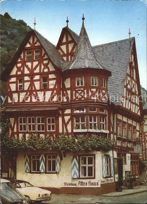 Bacharach Rhein Weinhaus Altes Haus