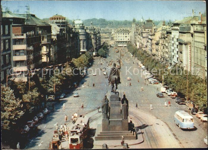 Praha Prahy Prague Wenzelsplatz