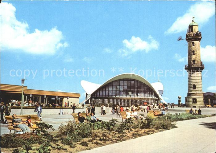 Rostock-Warnemuende Konsum Gaststaette Teepott Leuchtturm