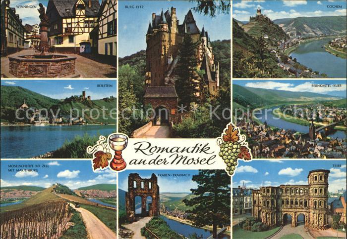 Mosel Region Winningen Burg Eltz Cochem Beilstein Bernkastel Kues Moselschleife