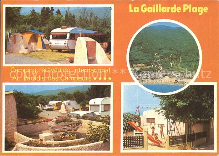 La Gaillarde Camping caravaning international Au Paradis des Campeurs Vue aerien