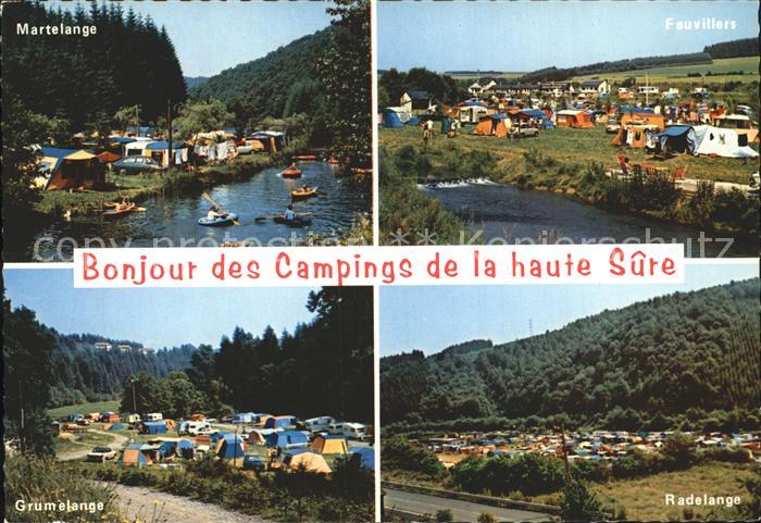 Martelange mit Fauvillers Grumelange Radelange Campingplaetzen