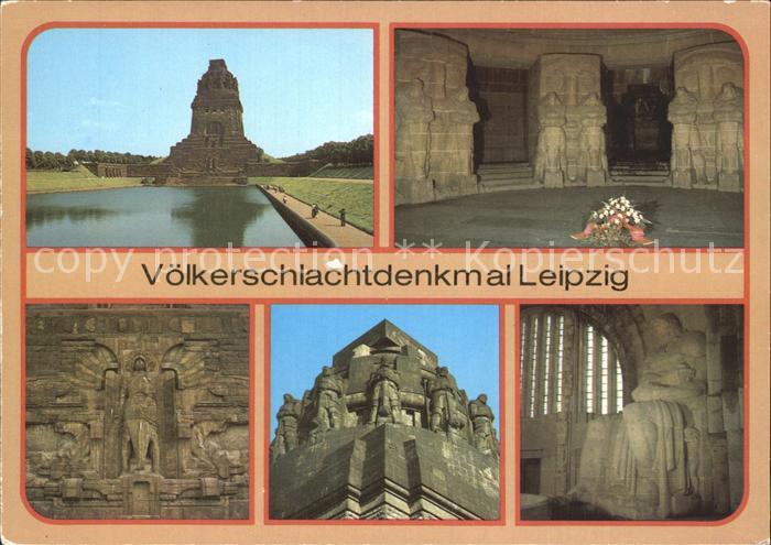 LEIPZIG Sachsen Voelkerschlachtdenkmal
