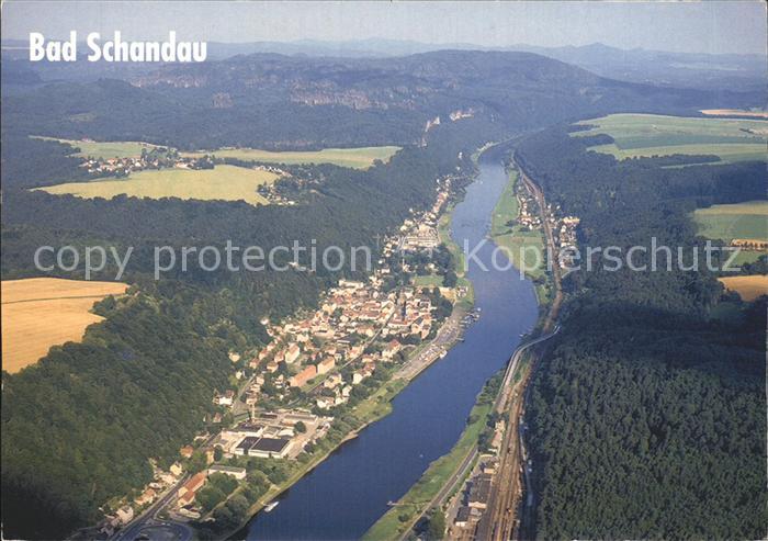 Bad Schandau Fliegeraufnahme