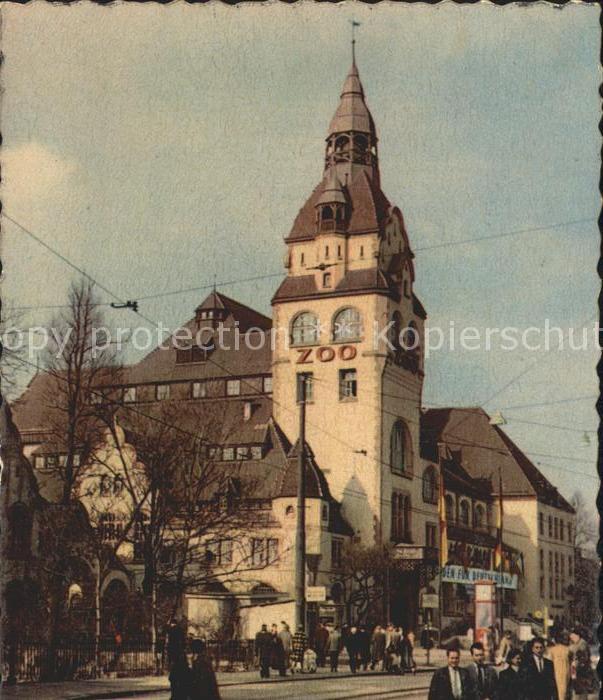 LEIPZIG Sachsen Zoogebaeude