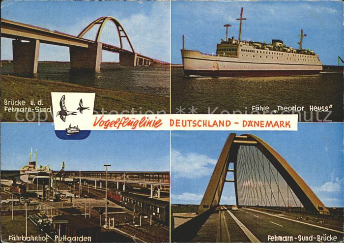 Puttgarden Faehrbahnhof Fehmarn-Sund-Bruecke