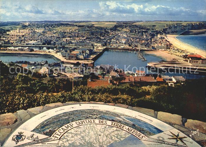 Fecamp Panorama et Tabel d`Orientation