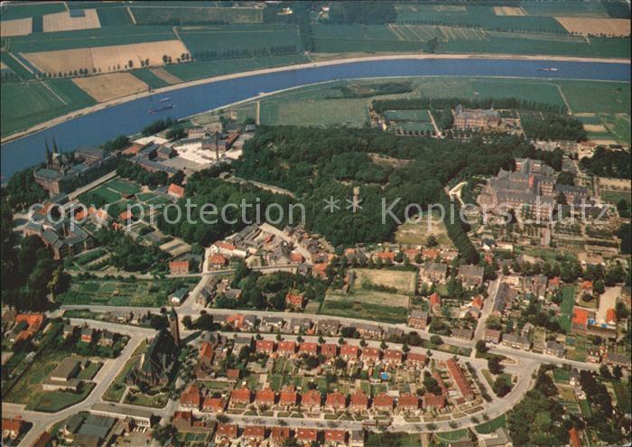 Steyl Niederlande Fliegeraufnahme 3 Gruendungshaeuser des Steyler Missionswerkes