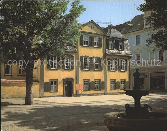 Weimar Thueringen Schillerhaus