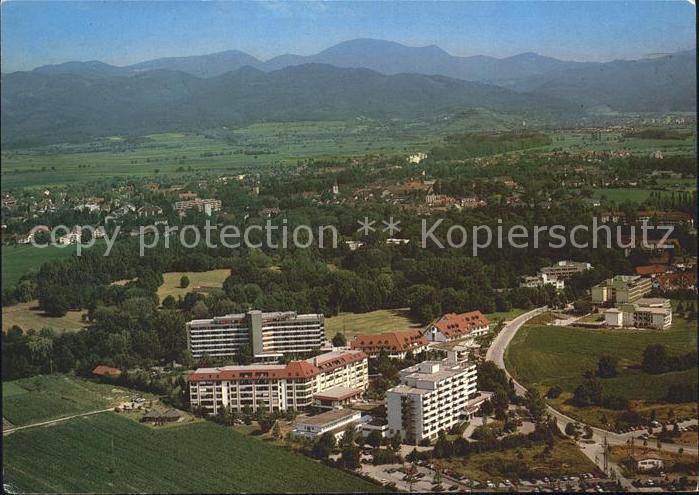 Bad Krozingen Fliegeraufnahme Reha-Kliniken Sinnighofen