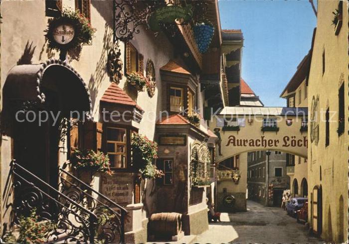Kufstein Tirol Restaurant Auracher Loechl