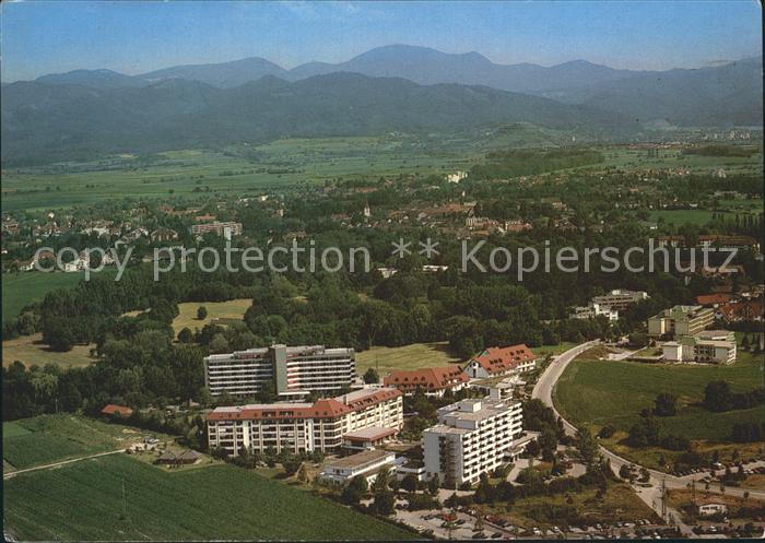 Bad Krozingen Fliegeraufnahme Reha-Kliniken