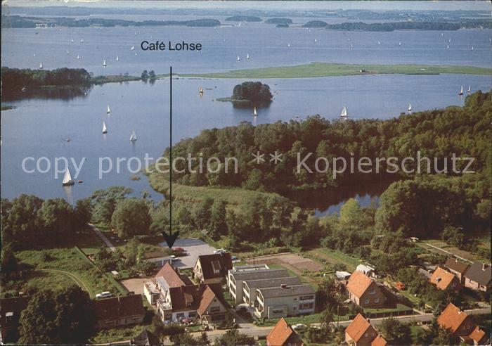 Bosau Fliegeraufnahme Cafe Lohse