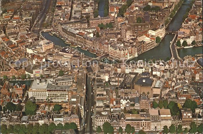 Amsterdam Niederlande Fliegeraufnahme