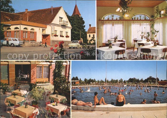 Martjanci Gasthof Vukan mit Schwimmbad