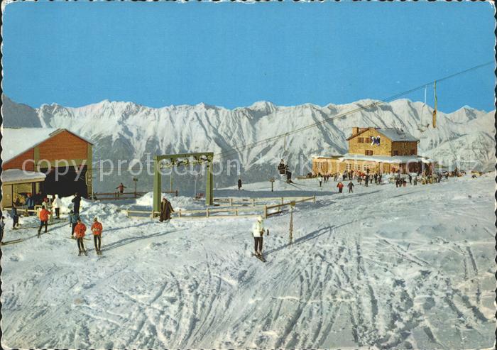 Innsbruck Patscherkofel Gipfellift mit Schutzhaus