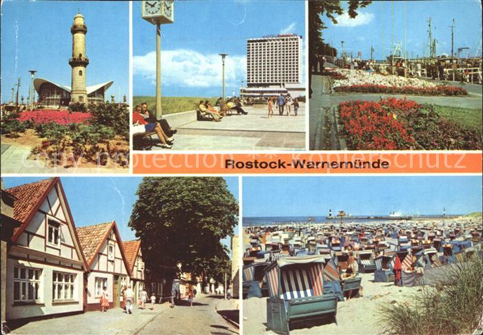 Warnemuende Ostseebad Leuchtturm Hotel Neptun Am Strom Strand