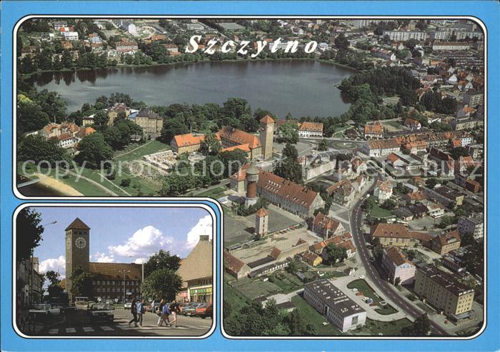 Szczytno Fliegeraufnahme mit See