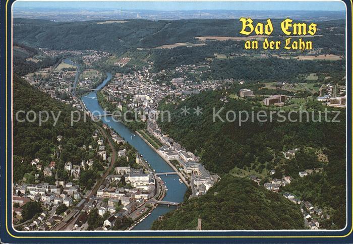 Bad Ems Fliegeraufnahme Lahnpartie