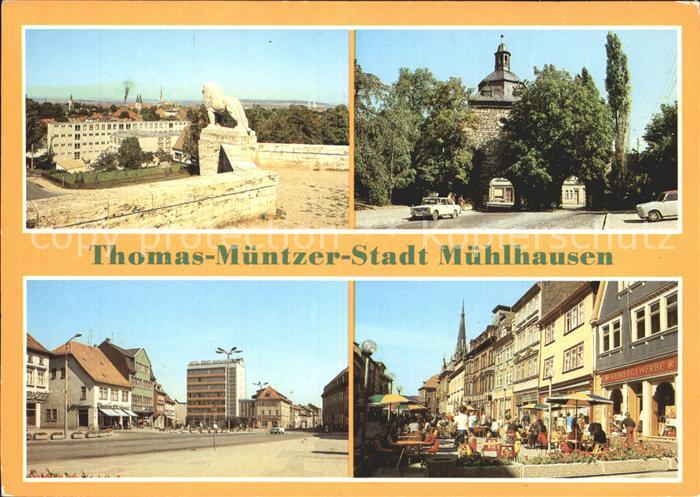 Muehlhausen Thueringen Thomas Muentzer Stadt