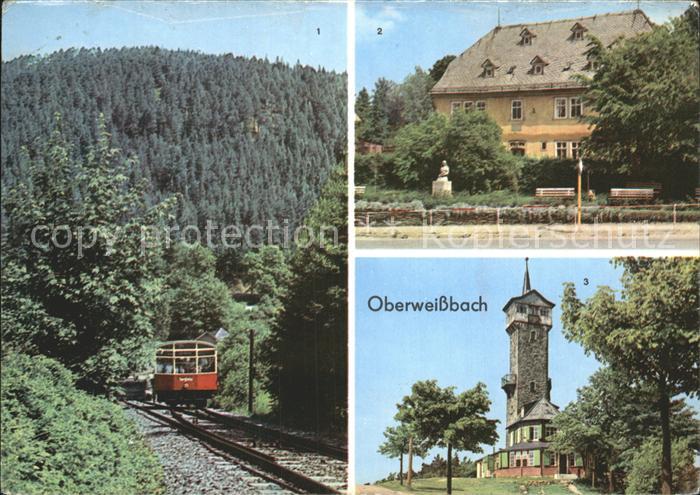 Oberweissbach Bergbahn Froebelturm Froebelhaus