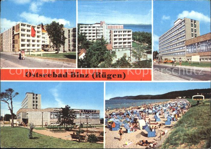 Binz Ruegen Erholungsheime Strand