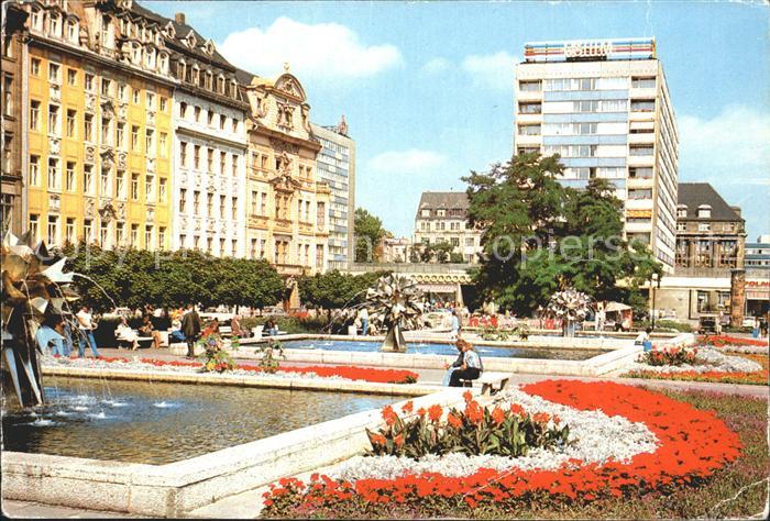 LEIPZIG Sachsen Sachsenplatz