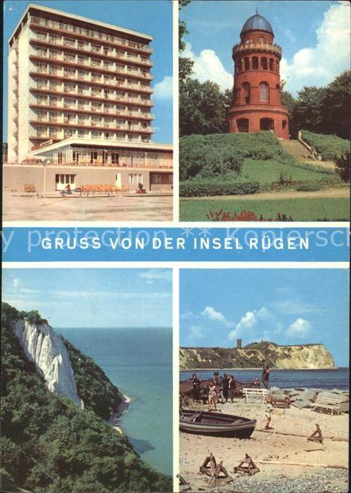 Insel Ruegen Kap Arcona Koenigsstuhl Ruegenhotel Bergen