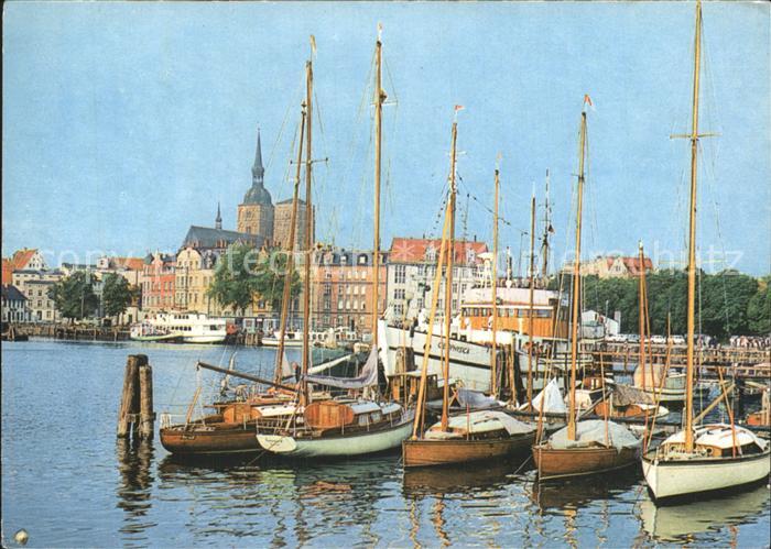 Stralsund Mecklenburg Vorpommern Hafen