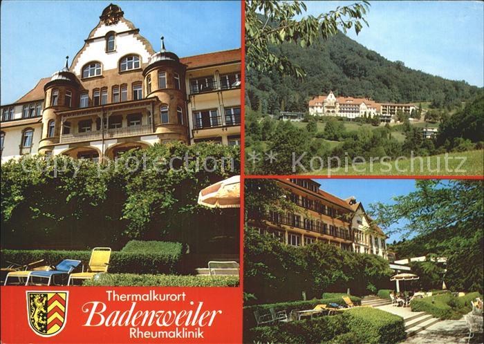 BADENWEILER BW Rheumaklinik BVA Schwaerzestrasse