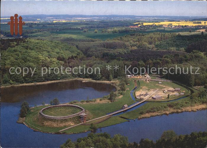 Gross Raden Fliegeraufnahme Freilichtmuseum