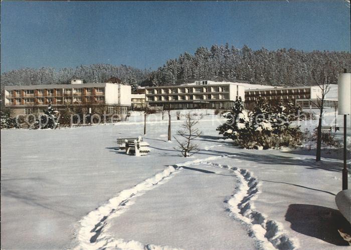 Bad Duerrheim Kurgebiet mit Schwarzwaldsanatorium