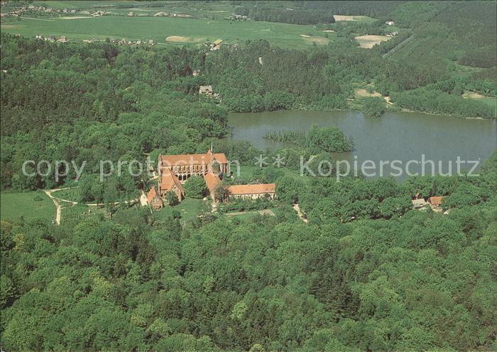 Klostersee Holstein Fliegeraufnahme mit Gedicht von Theodor Fontane