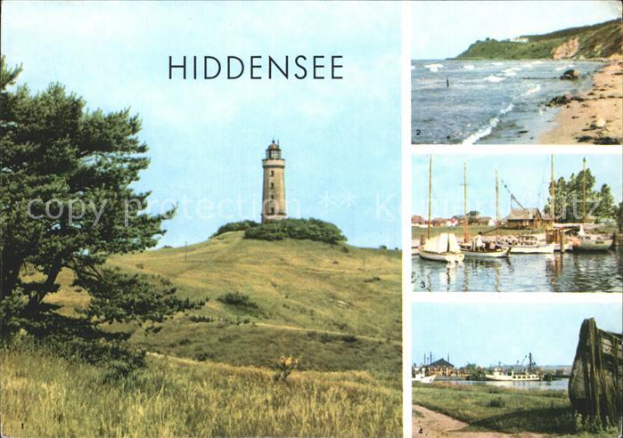 Insel Hiddensee Kloster Leuchtturm Strand Neuendorf Vitte
